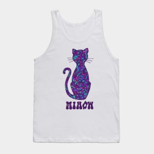 Cool Cat Miaow Tank Top